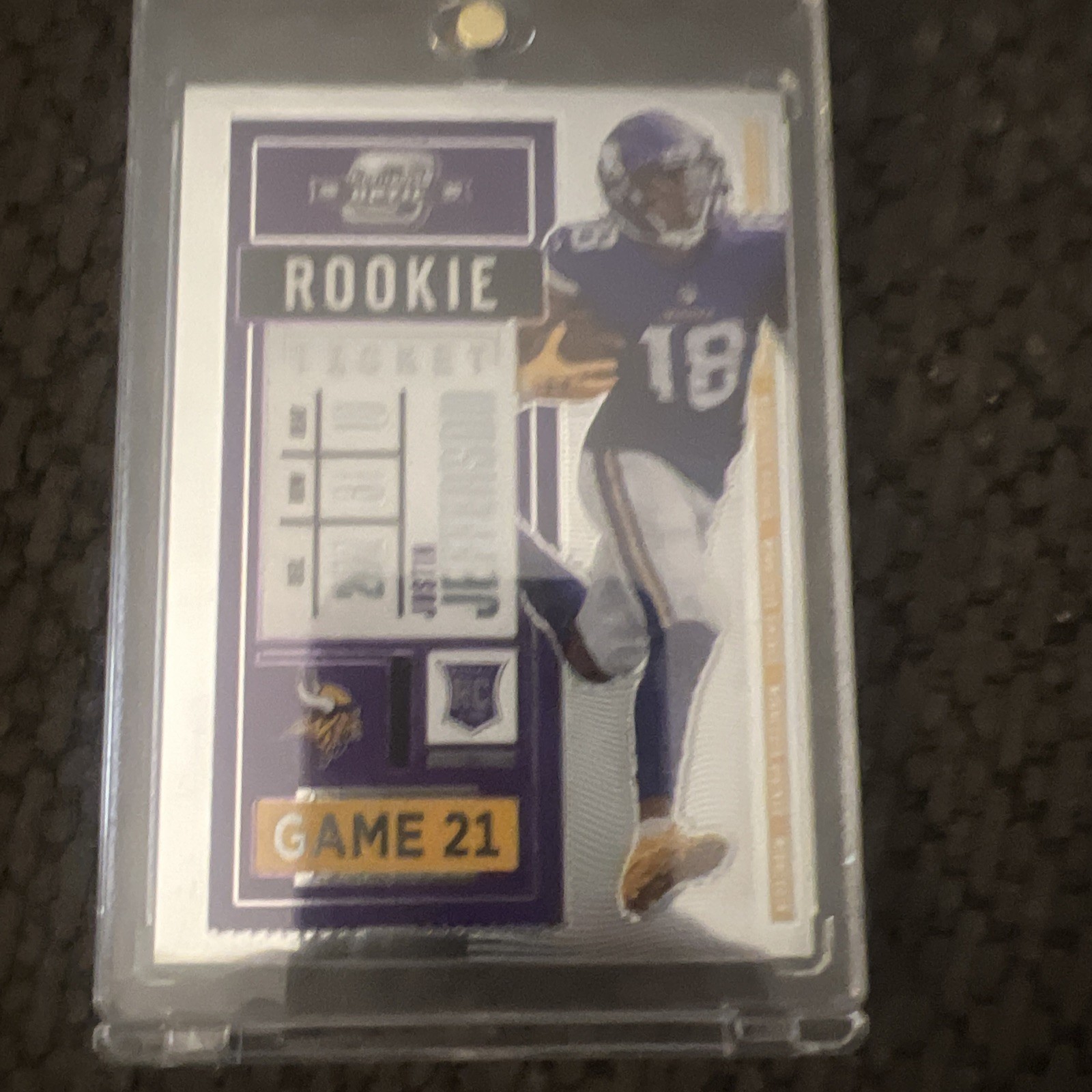 2020 Panini Contenders Optic - Rookie Ticket Justin Jefferson #86 (RC)