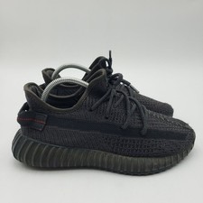 Adidas Yeezy Boost 350 V2 Tenis 7.5 Hombres Zapatos con Cordones Negros