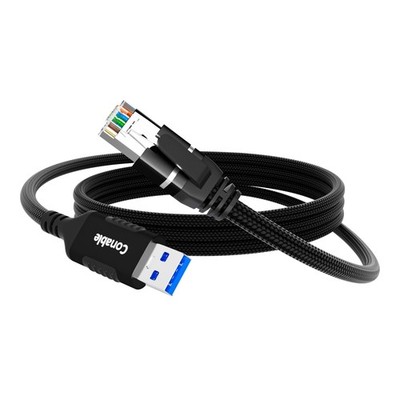 USB To Ethernet Cable 4 FT 3.0 Type A To RJ45 Gigabit LAN Internet Adapter