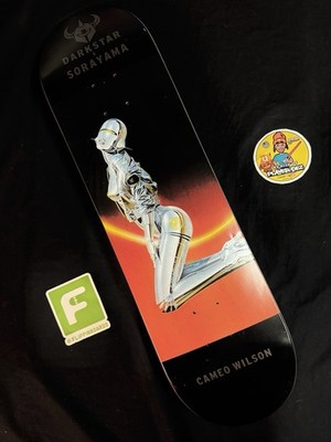 RARE Sorayama Robot Art Darkstar Cameo Wilson Pro Model Skateboard
