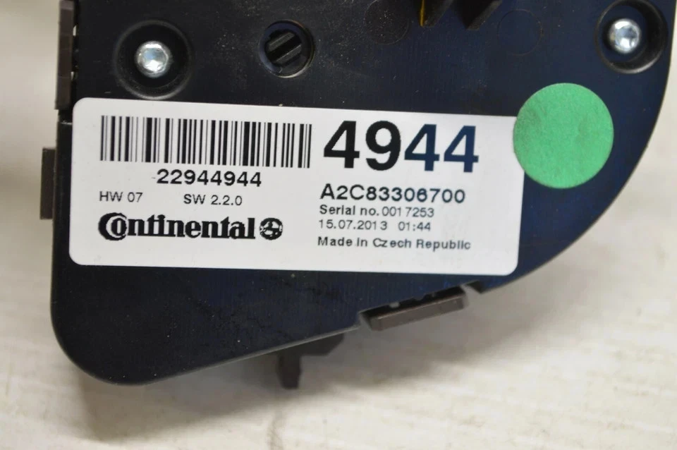 2013-2016 Buick Encore Climate Control Unit Heater Ac Temperature Hvac CC74#019 - Image 3 of 4