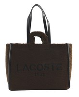 Lacoste Shopping Bag L Shopper Tasche Brown Noir Dunkelbraun Schwarz Neu