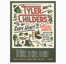 Tyler Childers 2026 Tour Dates Snipe Hunt Tour Poster
