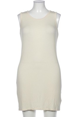 Kiabi Kleid Damen Dress Damenkleid Gr. L Baumwolle Beige #837yok2