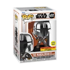 Funko Pop! Vinyl: Star Wars - The Mandalorian with Dark Saber (Glows in the...