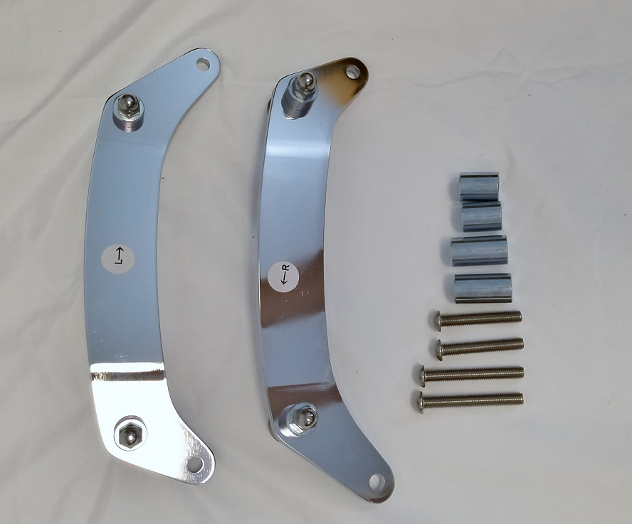 Kawasaki KQR Passenger Backrest With Mount and Luggage Rack Vulcan 1700