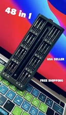 49 in 1 Precision Screwdriver Set Repair Tool Kit - Magnetic s2 Bits