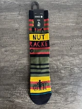 Stance x ELF Son of A Nut Cracker Christmas Crew Socks Men's LARGE Sz 9-13 (NWT)