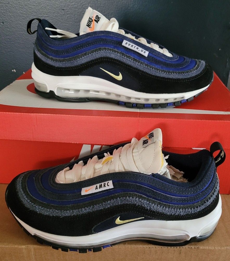 Men's Nike Air Max 97 SE Running Club Sneakers Size 12 Blue