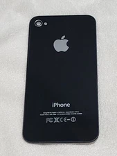 Apple iPhone 4 A1332 Black Back Cover Housing Replacement Part Vintage NEW