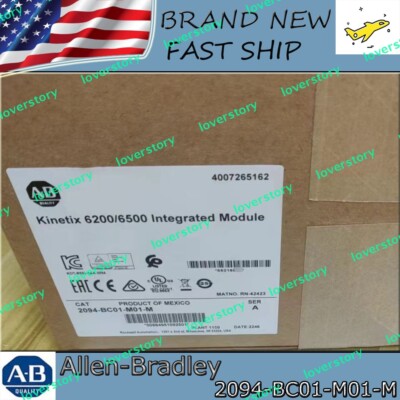 BRAND NEW AB 2094-BC01-M01-M Kinetix 6200/6500 Integrated Module US