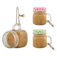 1 X Vogelerdnussbutter Im Glas Zum HäNgen Futterhaus Vogelhaus Fb 830
