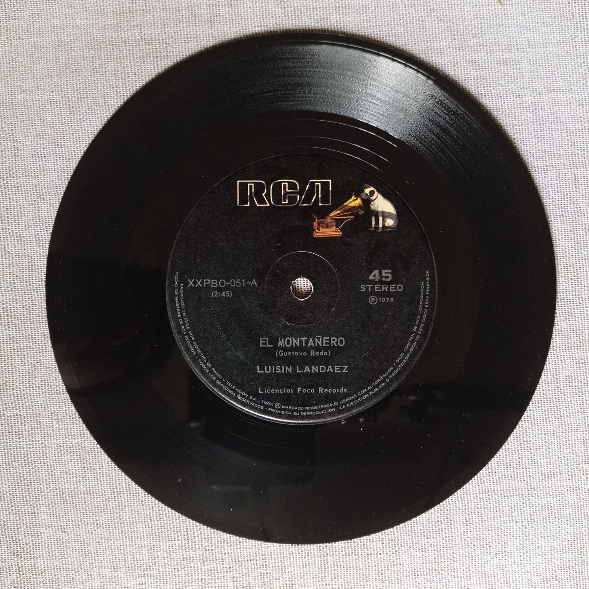 Luisin Landaez – El Montañero [1978] Vinyl 7