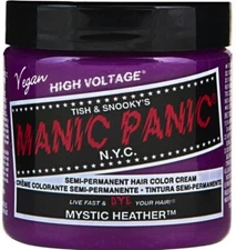Manic Panic Hair Dye Semi-Permanent Hair Color 4oz (18 Mystic Heather)