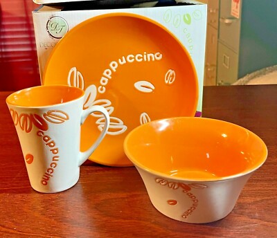 Decorating Touch 3 Pcs Dinnerware Set Fiesta colors
