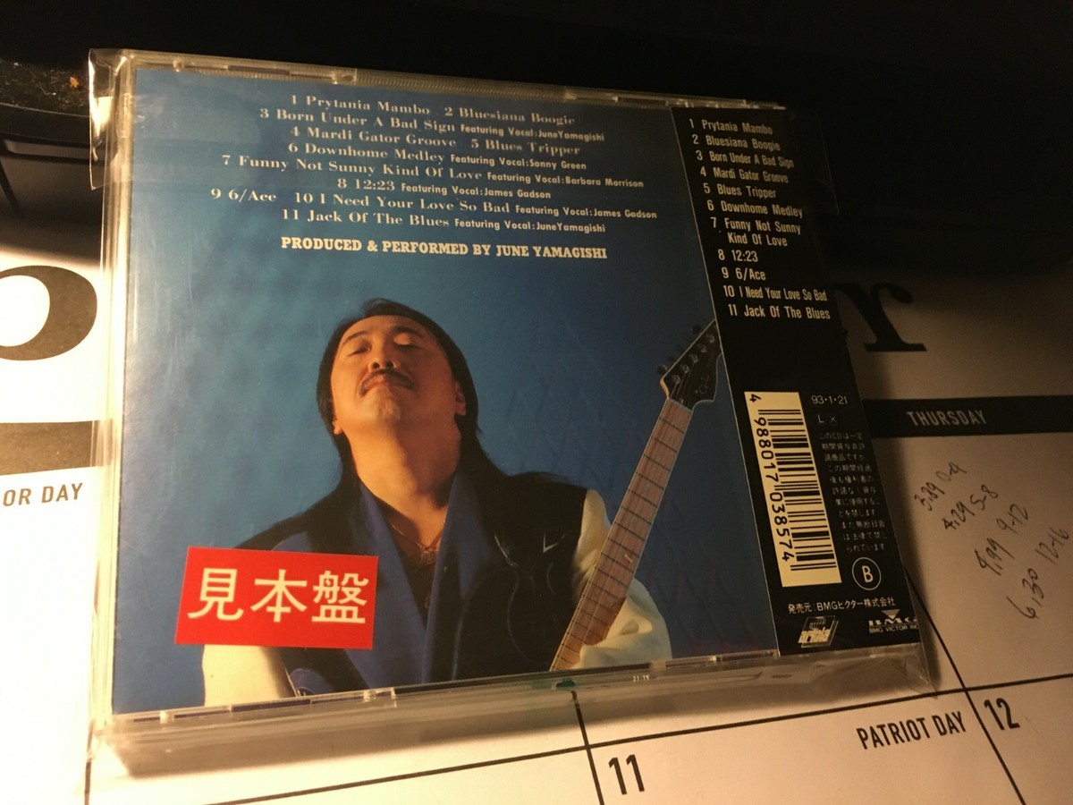 JUNE YAMAGISHI - JACK OF THE BLUES JAPAN IMPORT CD+OBI BVCR-603 | eBay