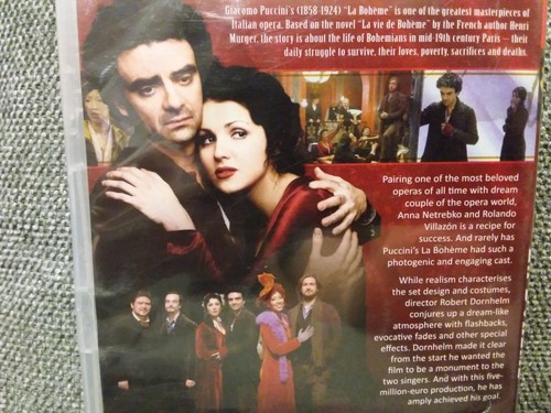 La Boheme DVD GENUINE PUCCINI REGION 4 NEW SEALED Italian/ENGLISH SBS OPERA - Picture 3 of 7