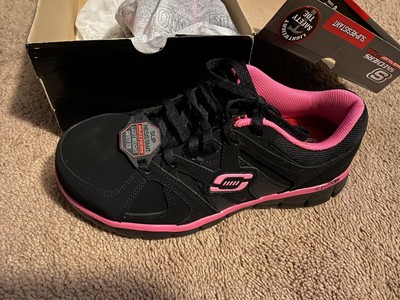 skechers women's composite toe shoes