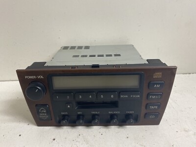 2000-2001 Lexus ES300 Pioneer Audio Radio Stereo Disc CD Player 86120-33320 2DIN