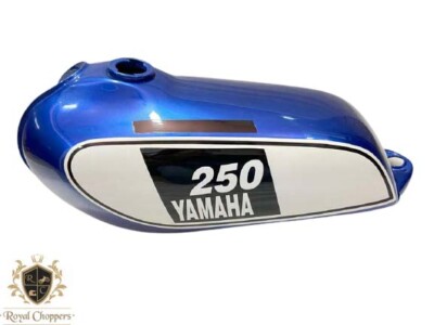 Fit For YAMAHA 250 DT Enduro,Blue Painted Tank 1975 to 1977 | eBay