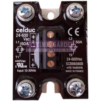 1PC NEW FOR Celduc solid state relay SCB865600 24-600VAC/50A/10-30VDC