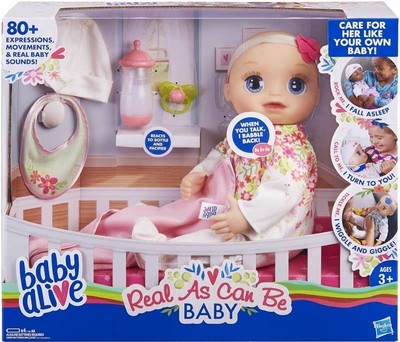 baby alive real as can be ebay