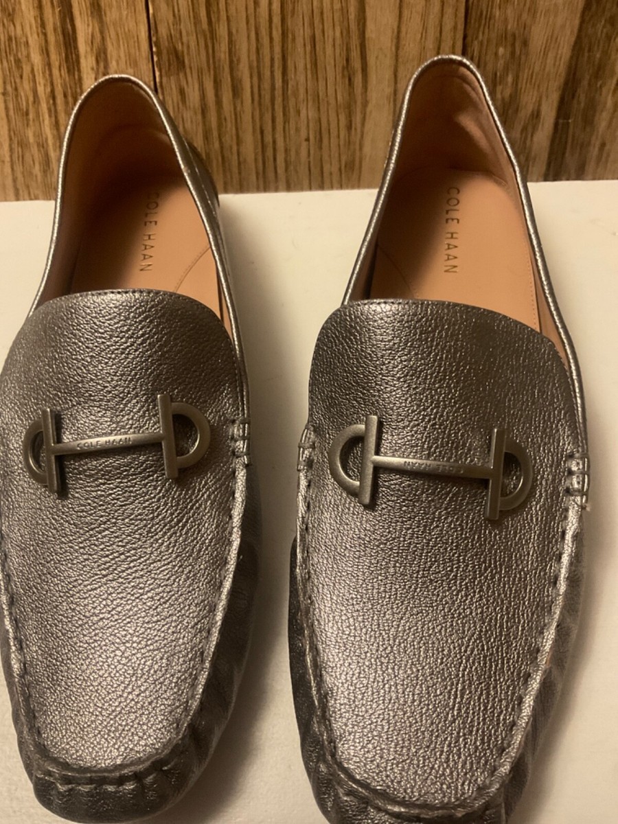 Cole Haan Metallic Silver Loafers Buy Cole Haan Women Silver 4. ZERØGRAND Loafer - NNNOW.com main image 2