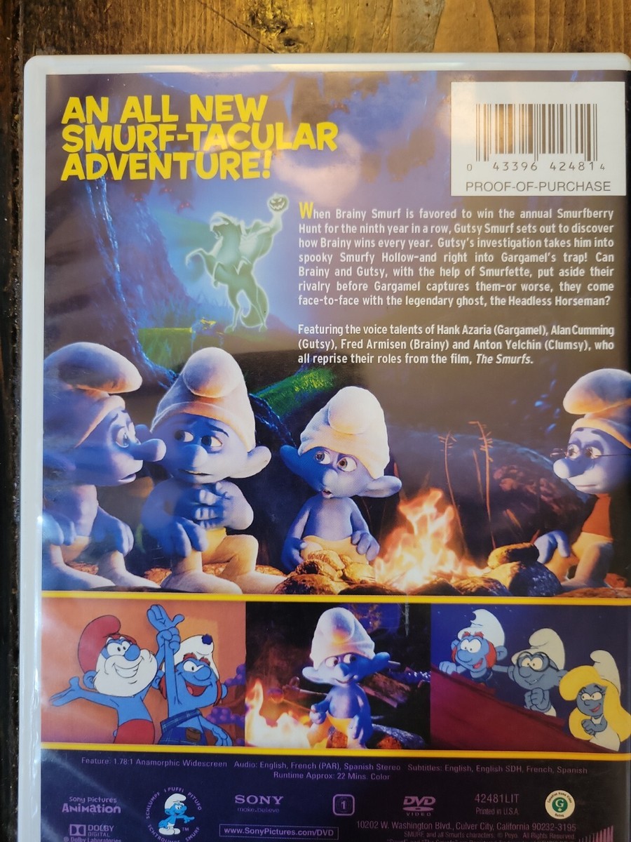 The Smurfs: The Legend of Smurfy Hollow (DVD, 2013
