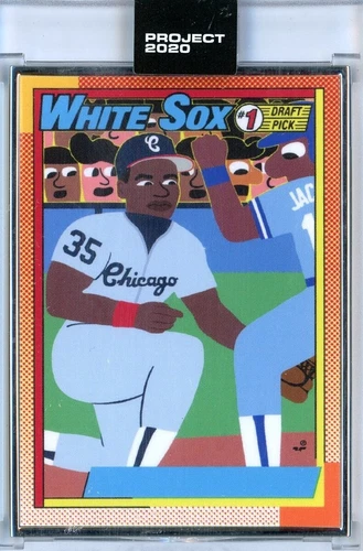 TOPPS PROJECT 2020 FRANK THOMAS BY SHORE ARTIST PROOF AP 5/20 Silver Frame 141