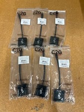 Lot of 6: NEW C2G Mini DisplayPort to DVI-D Active Adapter Converter