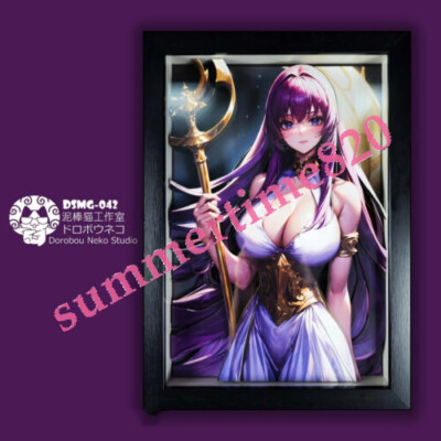 Dorobou Neko Studio Saint Seiya Saori Kido 3D Decoration Painting In Stock