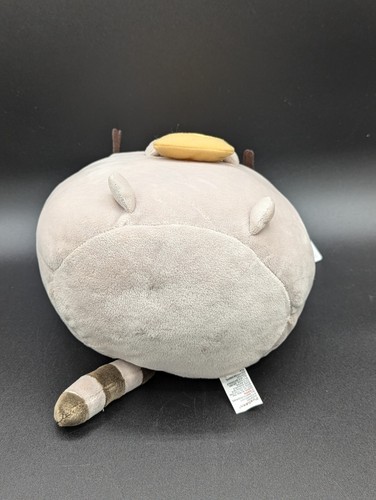 Gund Pusheen Pizza Plush Stuffed Toy Snackable 9.5 Inch Pepperoni Gray Cat New - Picture 8 of 8