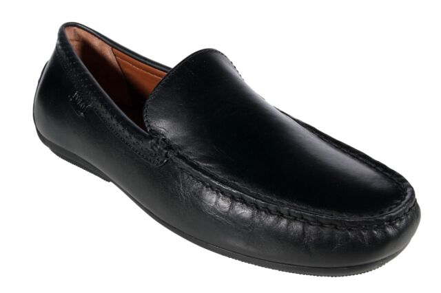 black polo loafers