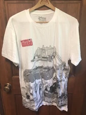 Chase Authentics Nascar National Guard Ernhardt Jr #88 T Shirt Large White NWT