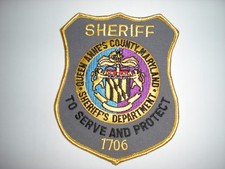 QUEEN ANNE'S COUNTY, MARYLAND SHERIFF'S DEPARTMENT PATCH