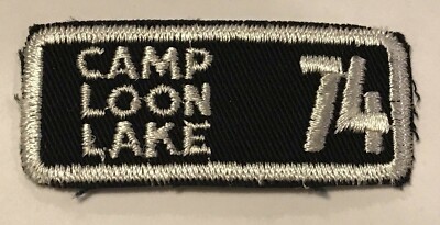 1974 Camp Loon Lake patch RC3