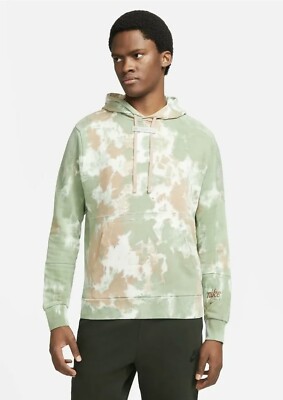 Nike Sportswear French Terry Pullover Hoodie DO6186 204 Tie Dye