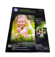 HP Everyday Photo Paper 100 sheets Inkjet Glossy 8.5 x 11"  Sealed 53lb. 200 gsm