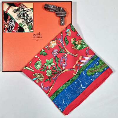 SELTENES VINTAGE HERMES Seidentuch ''Pierres d'Orient et d'Occident'' Carre 90