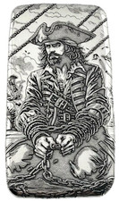 10 ozt 999 Fine Silver Art Bar - CHAINS - ADAMO TECHNE - Limited Edition 63.79 per troy oz