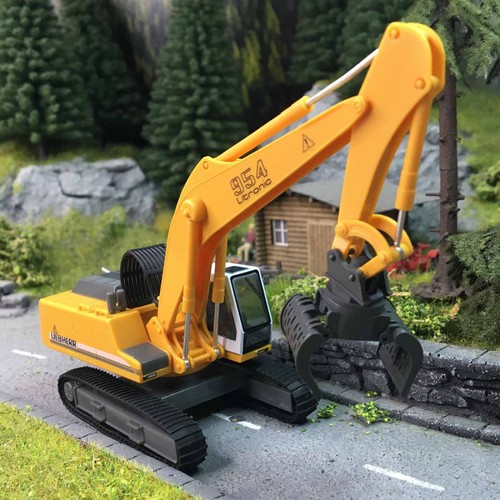 Pelle sur chenilles, Liebher 954 Litronic, avec grappin de tri - HERPA 308908 -  | Condition: Neuf
