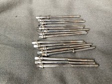 Ludwig 4-1/4  . Tension Rods, 16 , Club Date, 1960  s  Brass Washers , Chrome