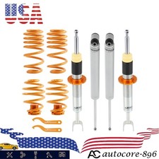 Adj. Lowering Suspension Coilovers Kit For Audi A6 4b C5 Vw Passat 3b 3bg Coils