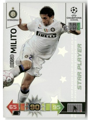 Diego Milito 2010-11 Panini Adrenalyn XL UEFA Champions League Star Player
