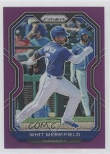 2021 Panini Prizm Tier II Purple Prizm Whit Merrifield #109 0i27