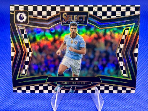 2024-25 Panini Select Premiere League Rodri Field Level Checkerboard #223 SP