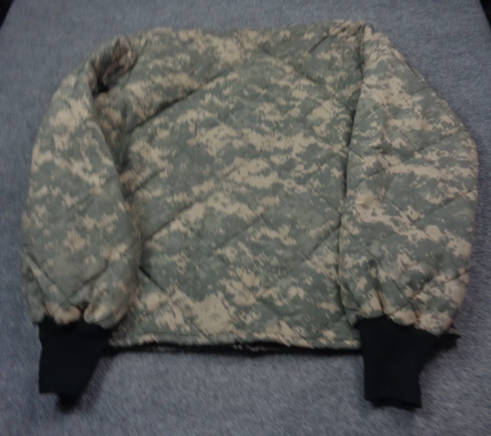 Vintage Wiggy's Lamilite Down Jacket L Camo Quilted Liner Coat USA Made Rare - Image 2 of 4