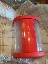 Tupperware Gepflegt Orient Express Gewürzbehälter groß Rot - Weitere vorhanden