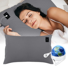 Grounding Pillowcase with Grounding Cord, Grounding Pillowcase Queen Contains Si