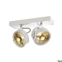 Weiß Moderne Spot Strahler Reflektor 2X75W/Gu10/Es111 IP20 30X9X18 [Cm]